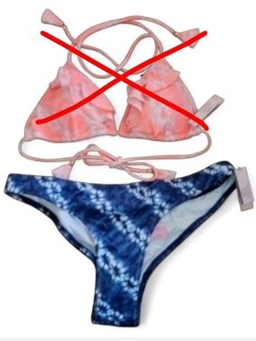 Victoria's secret tie dye itsy bikini Bottom